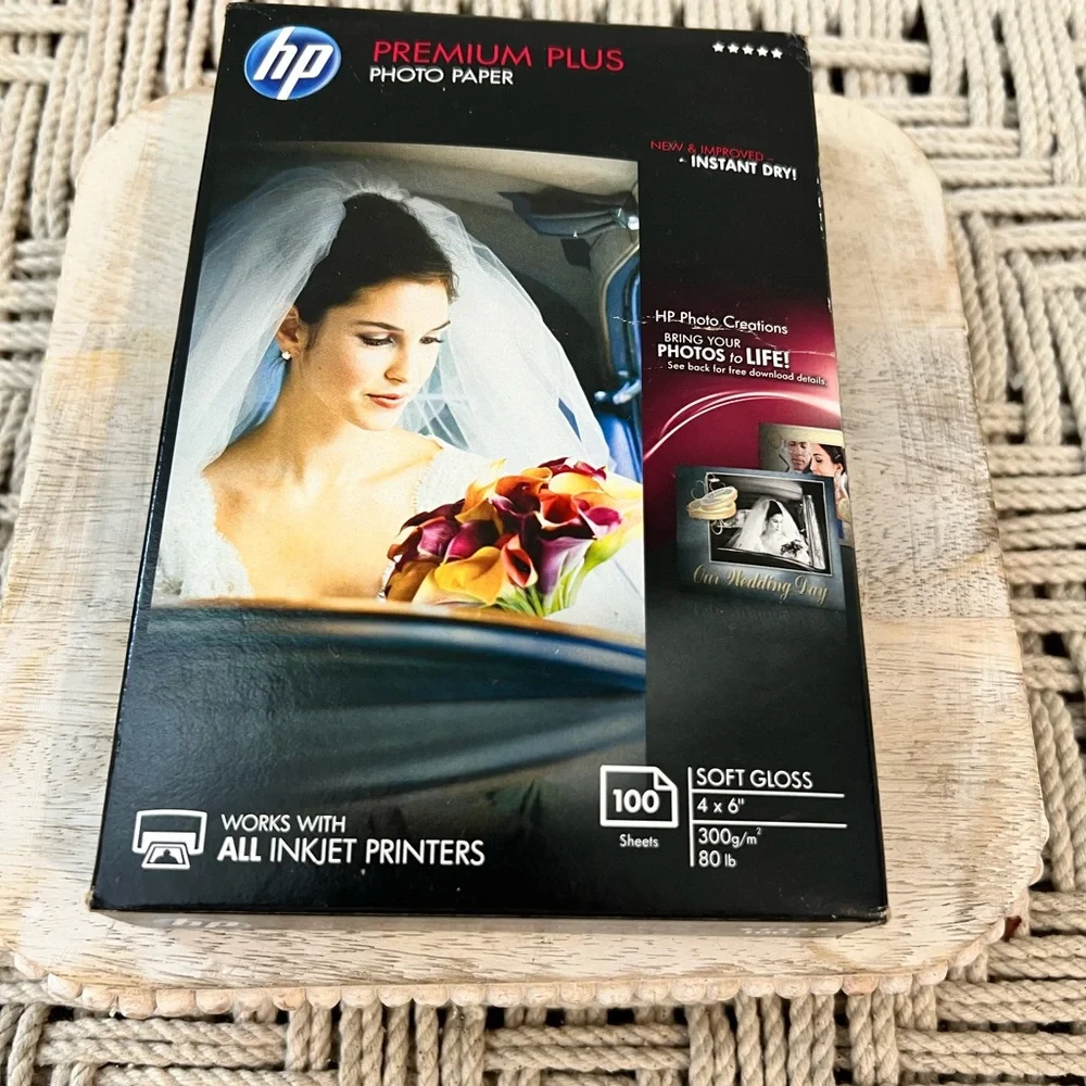 HP Premium Plus Photo Paper with Soft Gloss Finish